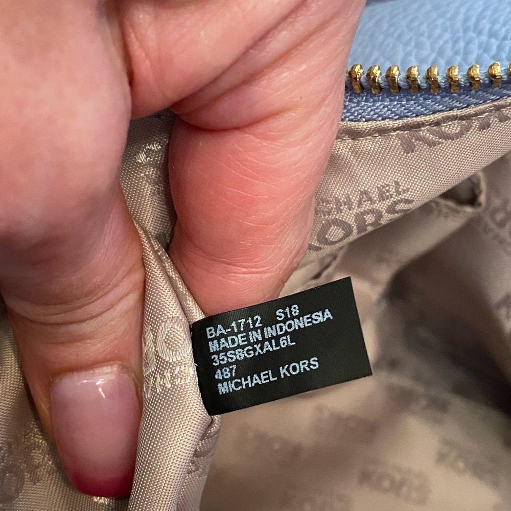 Michael Kors ARIA Studded Handbag - Picture 7 of 9